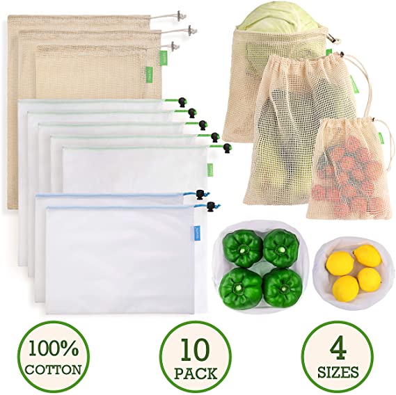 Reusable Produce Bags Grocery Reusable