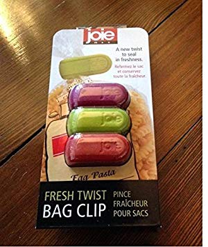 Joie MSC 29933 Fresh Twist Bag Clip Classic, 2-Pack (6 Clips in Total)