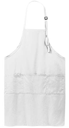 Heavyweight 8oz Adjustable Bib Apron with Three Pockets