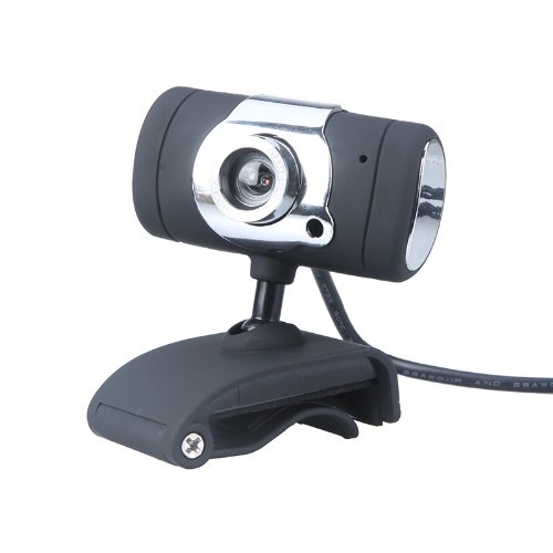 Walmeck USB 2.0 50.0M HD Webcam Camera Web Cam with Microphone MIC for Computer PC Laptop Black