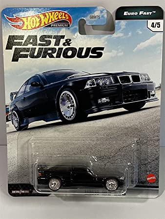 Hot Wheels Fast & Furious Collection BMW M3 E36 Vehicle 1:64 Scale from The Fast Film Franchise, Modern & Classic Cars, Great Gift for Collectors & Fans of The Movies