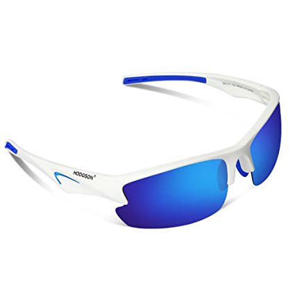 HODGSON Polarised Sports Sunglasses for Men Women Fashion Sunglasses 100%UV Protection for Outdoor Driving Fishing Golf Running Baseball Travel