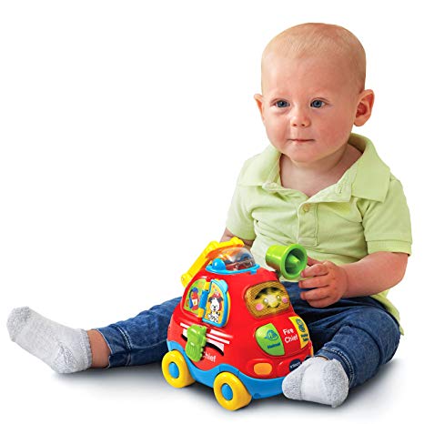 VTech Go! Go! Smart Wheels Jumbo Push and Discover Fire Chief
