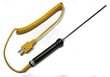 Stainless Steel K-Type Thermocouple Insertion Probe 6 -TC-3