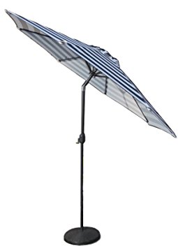 VMI Striped Umbrella, Large, Navy