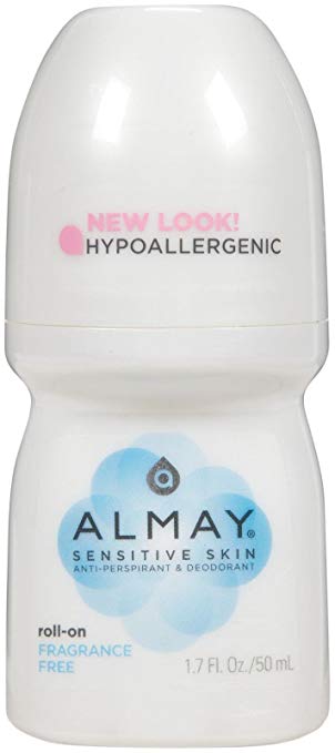 Almay Roll-On Fragrance Free, 1.7 Ounce