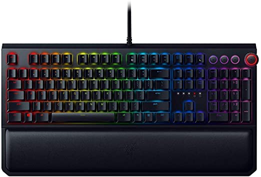 Razer BlackWidow Elite - Tactile & Silent Mechanical Gaming Keyboard - Razer Orange Switches, RGB Chroma Illuminated - Fully Programmable with Macro Keys - US Layout - Black