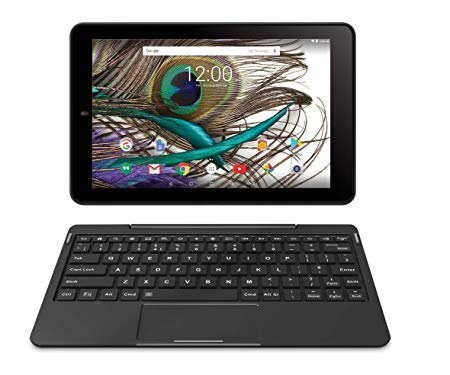 RCA RCT 6K03W13H1 Saturn 10 Pro 10.1-Inch Tablet with Detachable Keyboard for Android - Black