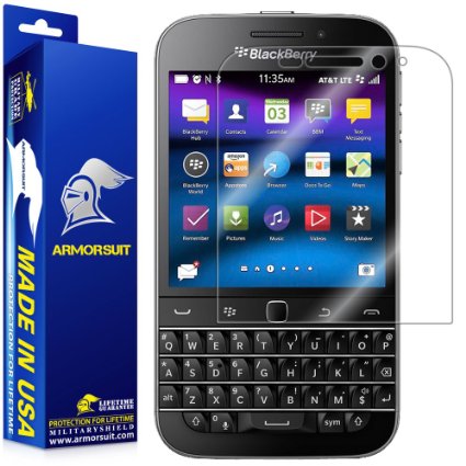 ArmorSuit 3321901 MilitaryShield Anti-Bubble, Ultra HD and Touch Responsive Screen Protector for BlackBerry Classic