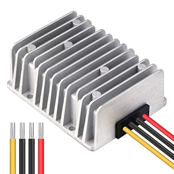 Cllena DC 48V Step Down to 12V 30A 360W Voltage Reducer Converter, Waterproof DC/DC Buck Transformer Power Supply