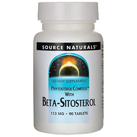 Source Naturals Beta Sitosterol 850mg Serving - 90 Tablets