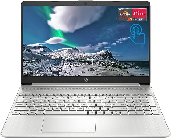 HP Pavilion Laptop, 15.6" HD Touchscreen, AMD Ryzen 3 3250U Processor (Beats i7-7500U), Backlit Keyboard, Long Battery Life, Compact Design, Windows 11 (16GB RAM | 1TB SSD)