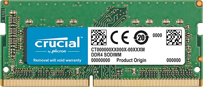 Crucial RAM CT32G4S266M 32 GB DDR4 2666 MHz CL19 Memory for Mac