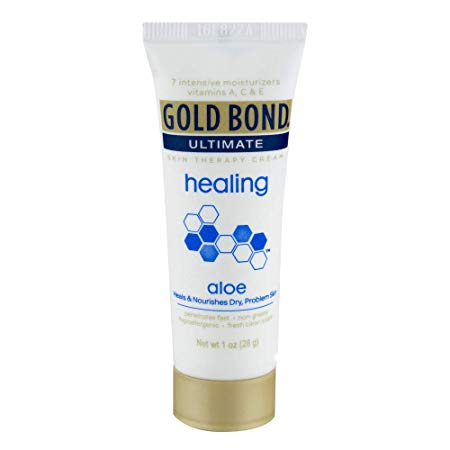 Gold Bond Ultimate Healing Skin Therapy Lotion Aloe Travel Size 1 Oz (Pack of 6)