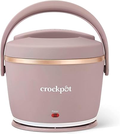 Crock-Pot Crock Pot Lunch Crock Warmer, Pink, Stainless Steel Inner Pot, Easy Carry Handle, One Size