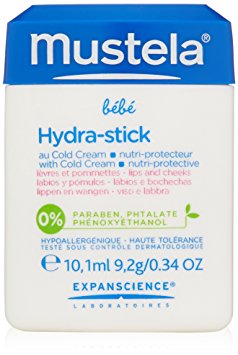 Mustela Hydra-Stick with Cold Cream Nutri-Protective, 0.35 oz