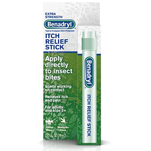 Benadryl Itch Relief Stick 0.47 oz (Pack of 3)