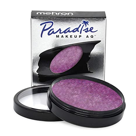 Mehron Makeup Paradise Makeup AQ Face & Body Paint (1.4 oz) (Brillant Violine Purple)