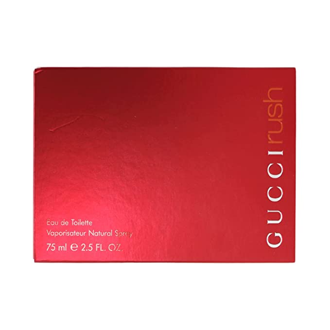 GUCCI RUSH Perfume. EAU DE TOILETTE SPRAY 2.5 oz / 75 ml By Gucci - Womens