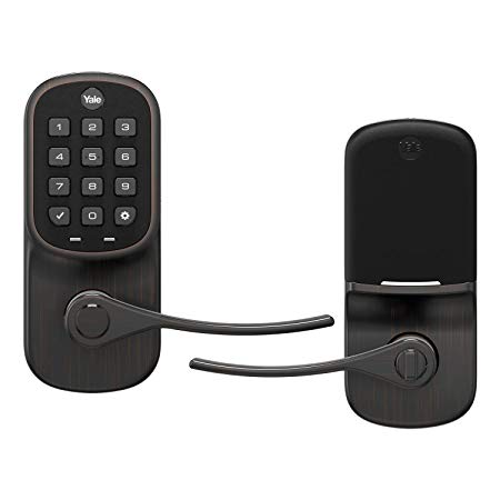 Yale Security YRL236-ZW2-0BP Assure Key Free Smart Keypad Lever Lock, Oil-Rubbed Bronze