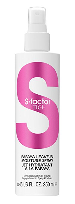 Tigi S-factor Papaya Leave-in Moisture Spray, 8.45-Ounce