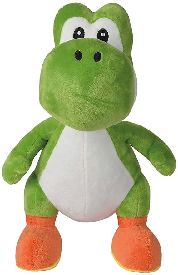 Super Mario 109231012 Yoshi Plush Toy 30 cm 30CM Soft, Multi