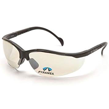 Pyramex Safety Glasses - Venture Ii Bifocal Safety Glasses - Indoor/Outdoor Lens -  2.0 Lens