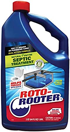 Roto-Rooter Liquid Septic System Treatment 64 oz. - Case of: 4;4