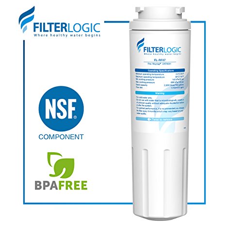 FilterLogic UKF8001 Replacement for PUR, Jenn-Air, Maytag UKF8001, UKF8001AXX, UKF8001P, EDR4RXD1, Whirlpool 4396395, Puriclean II, 469006 Refrigerator Water Filter