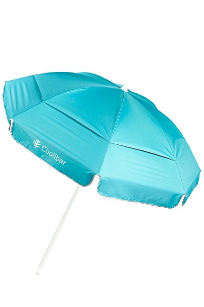 Coolibar UPF 50  6' Titanium Beach Umbrella - Sun Protective