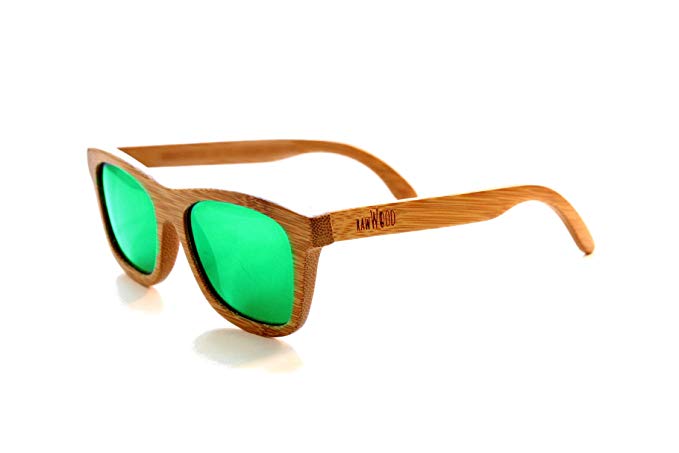 RawWood Wooden Polarized Bamboo Wood Sunglasses Originals 100% Floating Shades