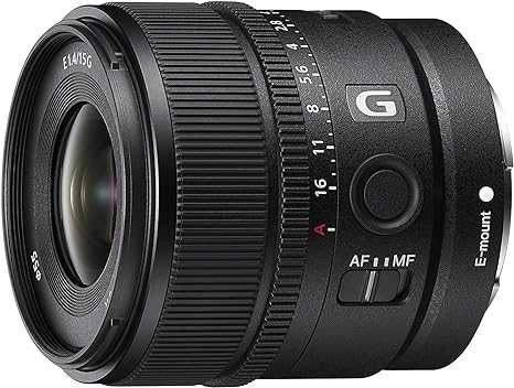 Sony E 15mm F1.4 G APS-C Large-Aperture Wide-Angle G Lens