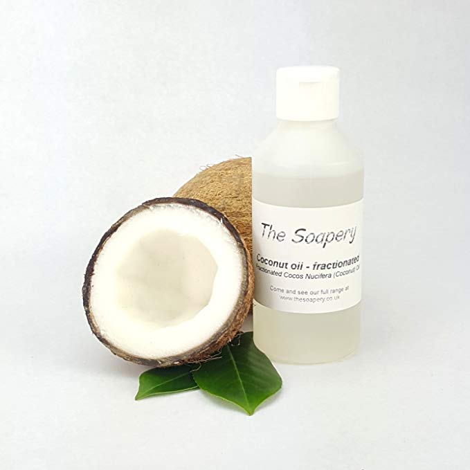 Fractionated Coconut Oil 250ml - 100% Pure and Natural Carrier Oil for Skin and Hair Treatments