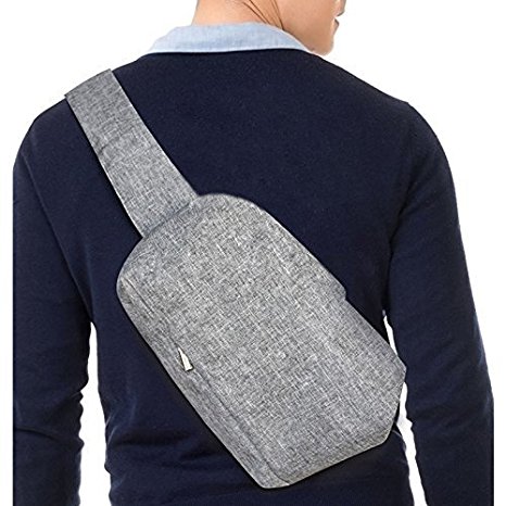 Heartbeat Anti-Theft Waterproof Cross-Small Crossbody Backpack for Men & Women
