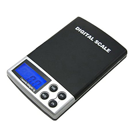 TRIXES Small Electronic Travel Digital Balance Weighing Scales 0.1-1000g Portable