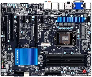 Gigabyte Intel Z77 LGA 1155 AMD CrossFireX/NVIDIA SLI W/HDMI,DVI,DispayPort Dual UEFI BIOS ATX Motherboard GA-Z77X-UD3H