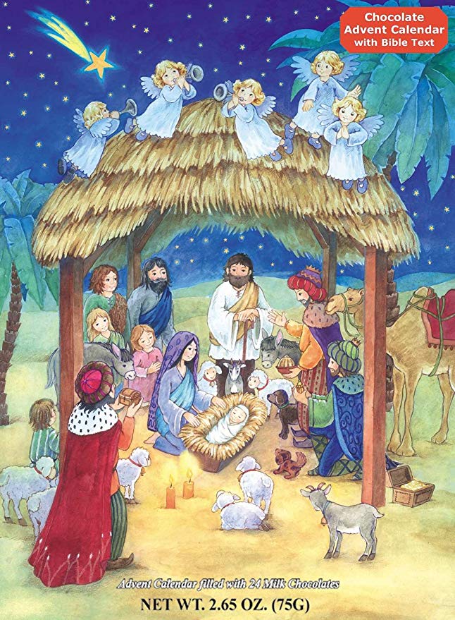 Advent Calendar - Nativity Scene (Special Chocolate Series)