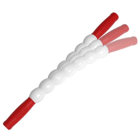 Product Stop Flexible Muscle Roller and Trigger Point Massage Professional Grade Highest Quality Design - Massages Soothes Refreshes and Invigorates - Fits Conveniently Inside Your Sports Bag