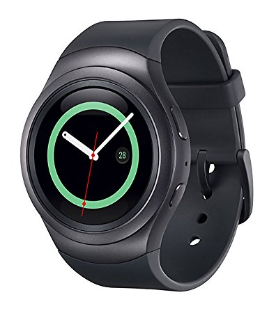 Samsung Gear S2 R730V (Verizon   Wi-Fi) Dust and Water Resistant Smartwatch - Dark Gray (Certified Refurbished)