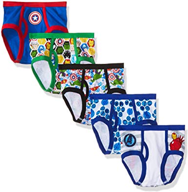 Marvel Big Boys' Avengers 5pk Underwear