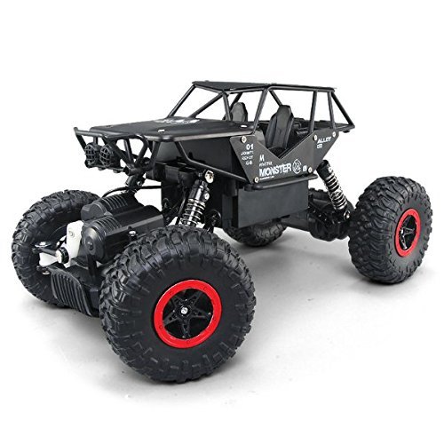 RC Cars Jeep Trucks Off-road Vehicle Monster Trucks 4WD Drive Car 1/14 Scale 2.4GHz RC Hobby Cars High Speed Racing Cars- Black