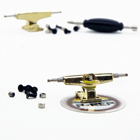 P-Rep 32mm SPACED Fingerboard Trucks - Gold