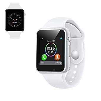 Smart watch, anti-lost touch screen Bluetooth smart watch with camera, watch fitness tracker, smart watch compatible with Android phone IOS for Kids men and women