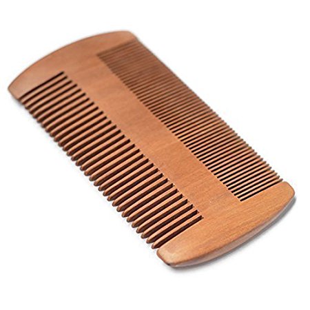 EQLEF® Wooden Comb Natural Mahogany Anti-static light Comb handmade comb (beard)