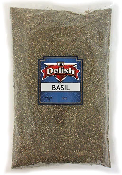 Basil Leaves All Natural by Its Delish, 8 Oz Bag