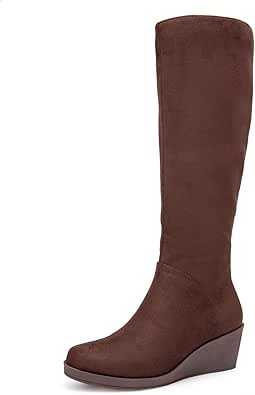 Aerosoles - Women's Binocular Knee High Boot - Knee High Boots with Memory Foam Footbed