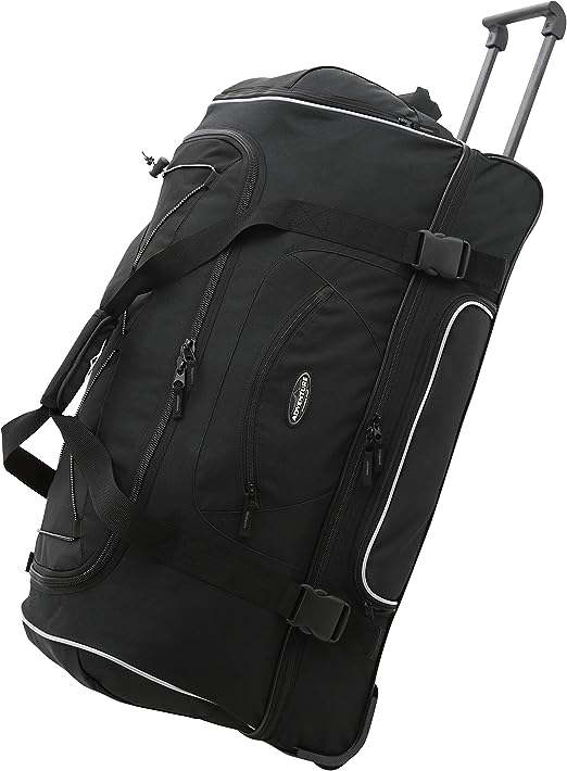 Travelers Club Adventure Rolling Travel Duffel Bag