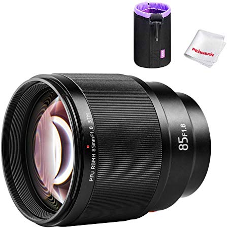 VILTROX 85mm f1.8 AF Auto Lens Portrait Fixed Focus Lens for Sony E-Mount Cameras A7Ⅲ, a7RⅢ, a9, a7SⅡ, a7RⅡ, a7Ⅱ, a7S, a7, a7R, Black