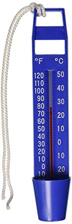 Jed Pool tools Inc 20-208 10-Inch Blue Scoop Pool Thermometer