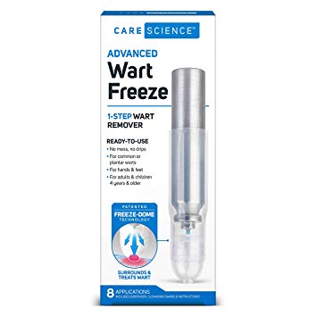 Care Science Wart Remover Freeze, 8 Treatments | Removes Warts in as Few as One Treatment